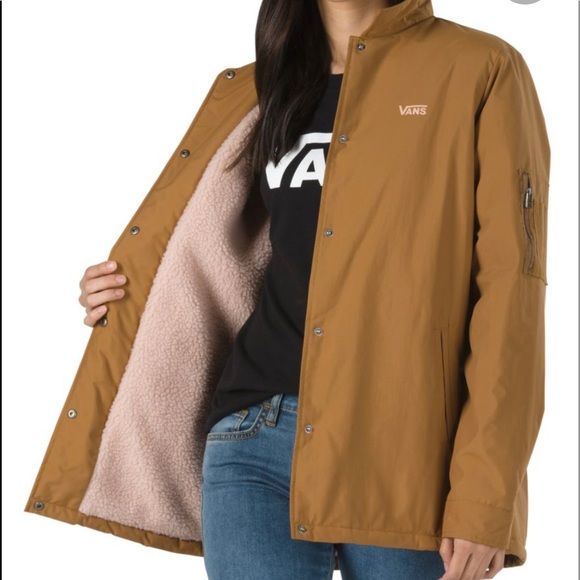 vans thanks coach sherpa mte jacket